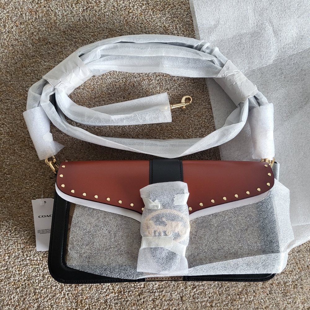 Nwt coach georgie riviera Shoulder bag 5605 - Picture 2 of 8
